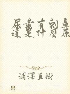 尿黄有刺鼻的味道是什么原因