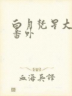 白月梵星大结局番外