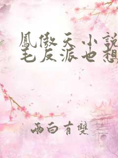 凤傲天小说里黄毛反派也想幸福