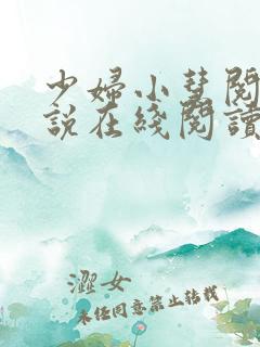 少妇小慧阅读小说在线阅读