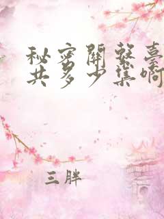 秘密关系台剧一共多少集啊