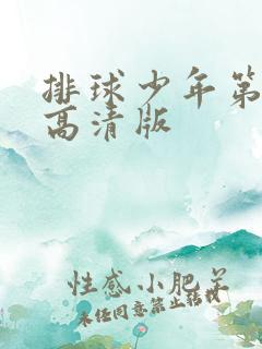 排球少年第二季高清版