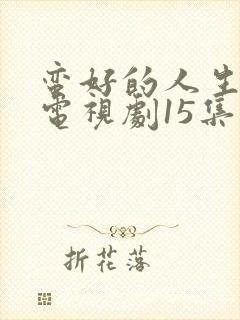 蛮好的人生观看电视剧15集完整版