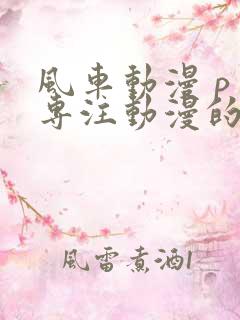 风车动漫 p 专注动漫的门户网站