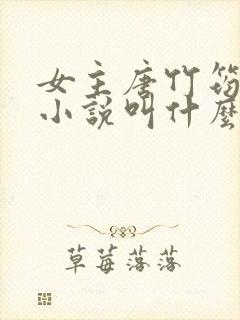 女主唐竹筠穿越小说叫什么