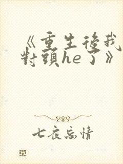 《重生后我和死对头he了》