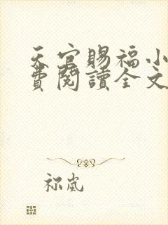 天官赐福小说免费阅读全文无删减