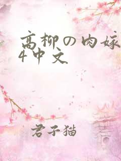 高柳の肉嫁1～4中文