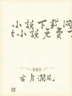 小说下载网txt小说免费下载