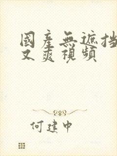 国产无遮挡又硬又爽视频