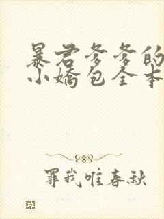 暴君爹爹的团宠小娇包全本