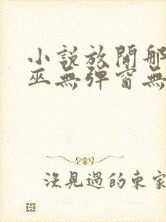 小说放开那个女巫无弹窗无广告