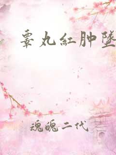 睾丸红肿坠胀痛