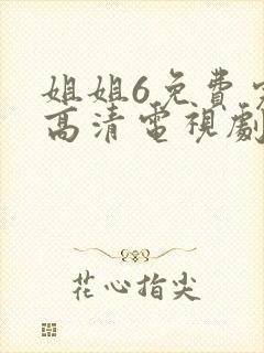 姐姐6免费完整高清电视剧在线看动漫