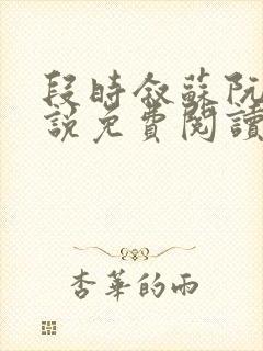 段时叙苏阮声小说免费阅读最新章节