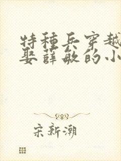 特种兵穿越抗战娶薛敏的小说