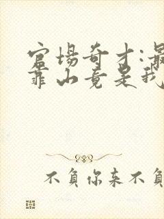 官场奇才:最强靠山竟是我自己李霖小说阅