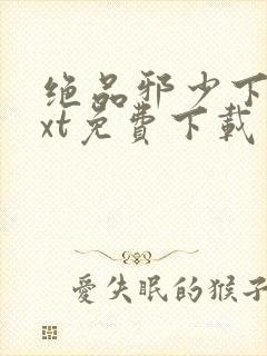 绝品邪少下载txt免费下载