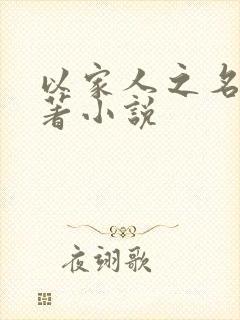以家人之名的原著小说