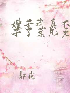 嫂子我真不是傻子了叶凡免费