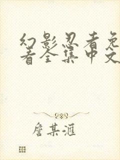 幻影忍者免费观看全集中文版