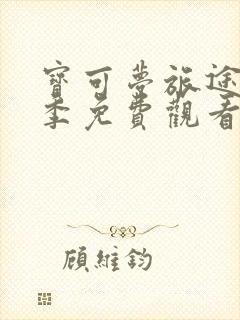 宝可梦旅途第三季免费观看