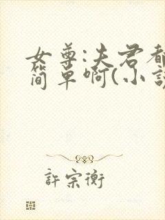 女尊:夫君都不简单啊(小说)