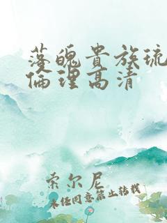 落魄贵族琉璃川伦理高清