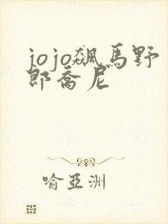 jojo飙马野郎乔尼