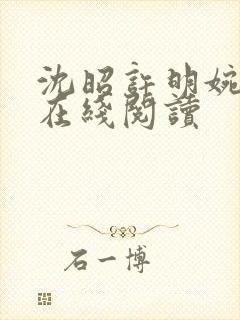 沈昭许明婉小说在线阅读