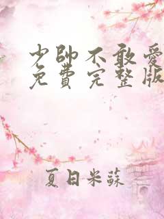 少帅不敢爱短剧免费完整版