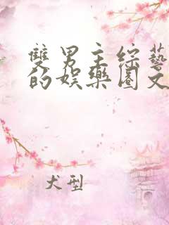 双男主综艺为主的娱乐圈文