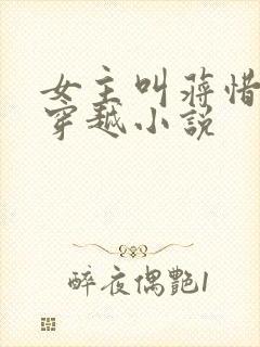 女主叫蒋惜纯的穿越小说