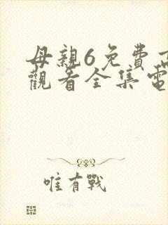 母亲6免费高清观看全集电视剧