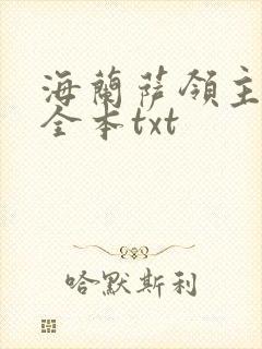 海兰萨领主精校全本txt