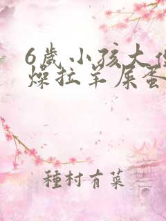 6岁小孩大便干燥拉羊屎蛋怎么办