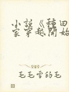 小说《种田从全家穿越开始》