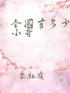 全国有多少外卖小哥