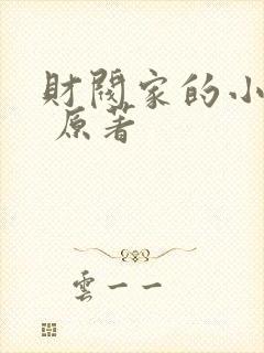 财阀家的小儿子 原著