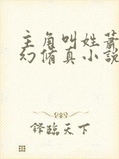 主角叫姓萧的玄幻修真小说