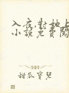 入夜,对她上瘾小说免费阅读免费下