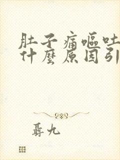 肚子痛呕吐不拉什么原因引起的