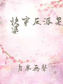 快穿反派是我老婆