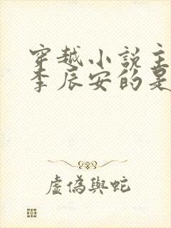 穿越小说主角叫李辰安的是什么小说