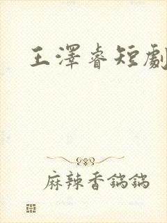 王泽睿短剧