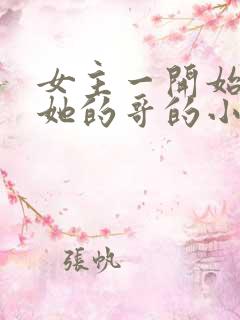 女主一开始喜欢她的哥的小说