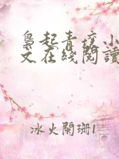 枭起青壤小说全文在线阅读