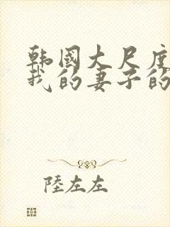 韩国大尺度电影我的妻子的姐姐3