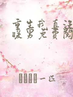 重生我真没想当暖男免费阅读