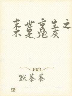 末世重生之我可不是炮灰